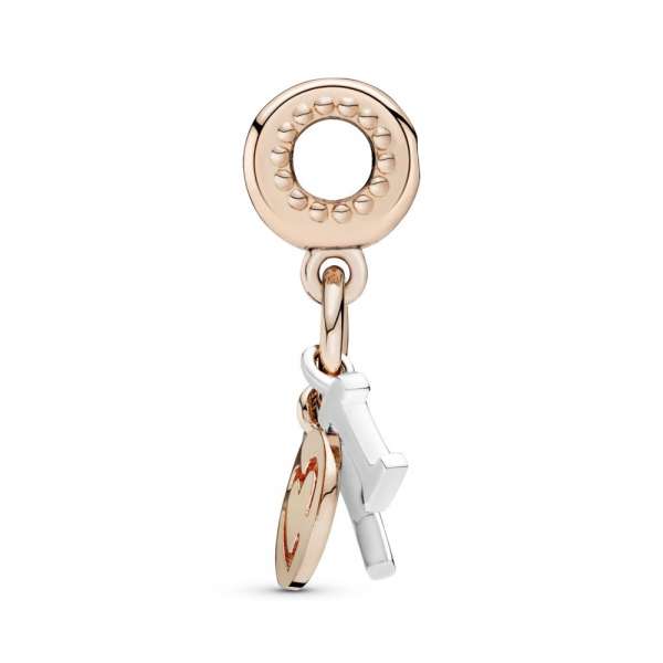 I Love You Letters Dangle Charm 
