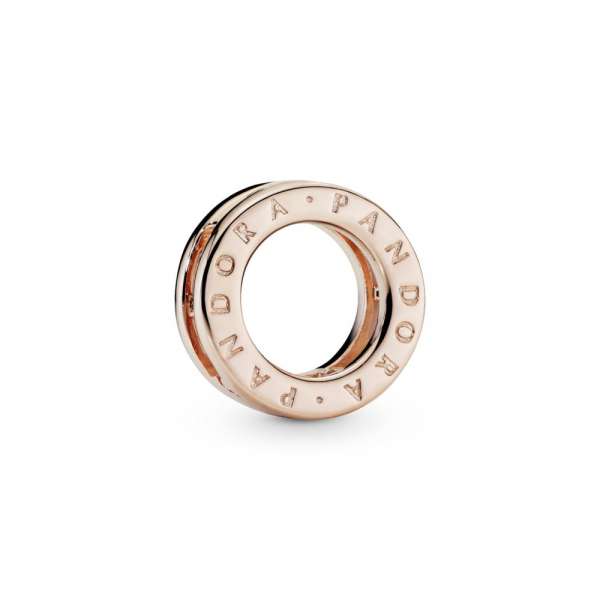 Pandora Logo Circle Clip Charm 