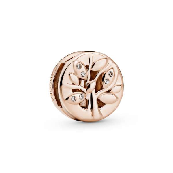Sparkling Family Tree Clip Charm 