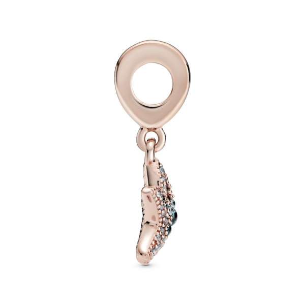 Sparkling Starfish Dangle Charm 