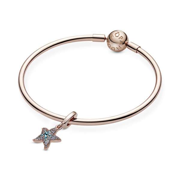 Sparkling Starfish Dangle Charm 