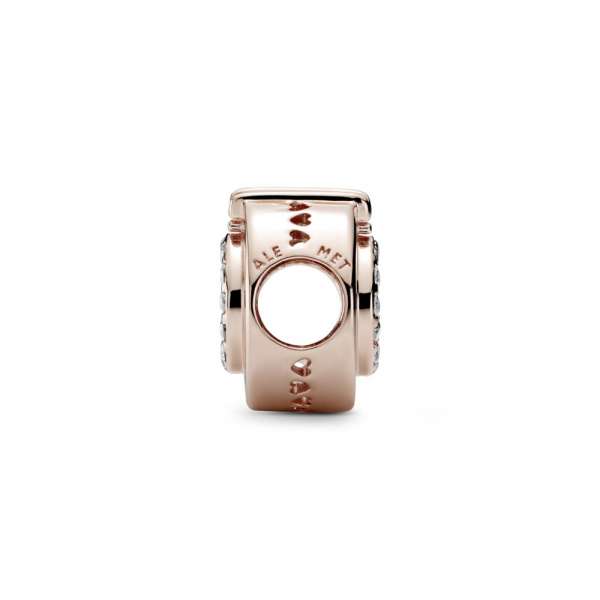Open Centre Pavé Crown O Charm 