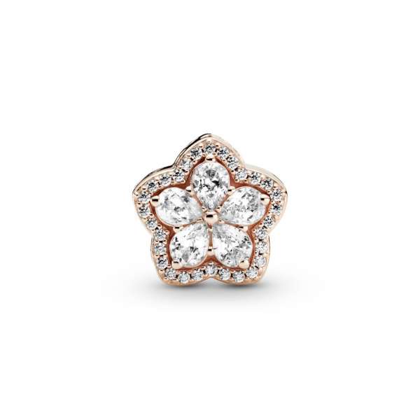 Sparkling Snowflake Pavé Charm 