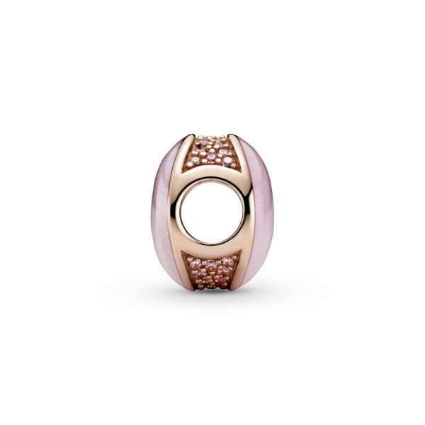Pink Swirl Charm 