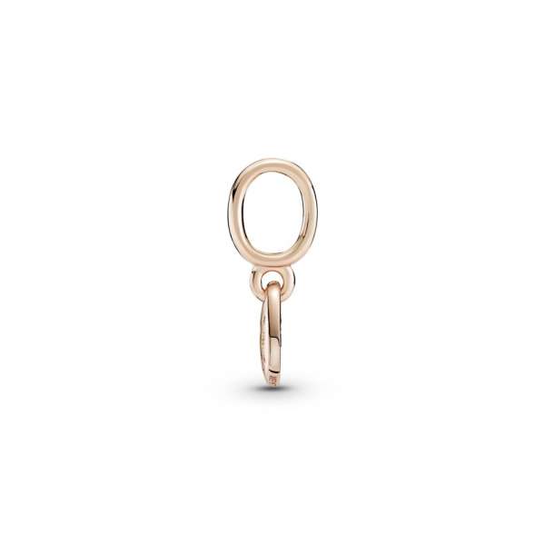 Royal Purple Pavé Tilted Heart Dangle Charm 