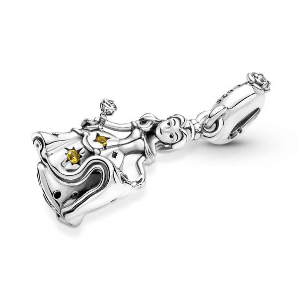 Disney Beauty and the Beast Dancing Belle Dangle Charm 