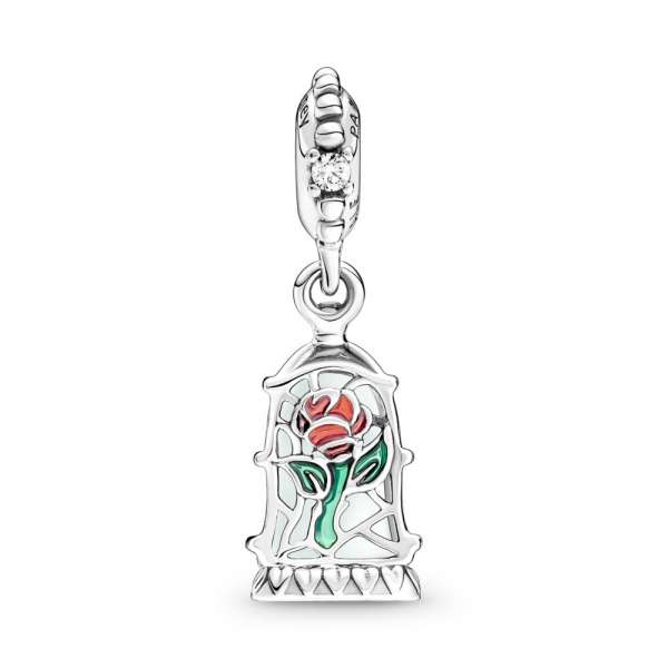Belle's enchanted on sale rose charm