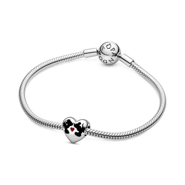 Disney, Minnie Mouse & Mickey Mouse Kiss Charm 