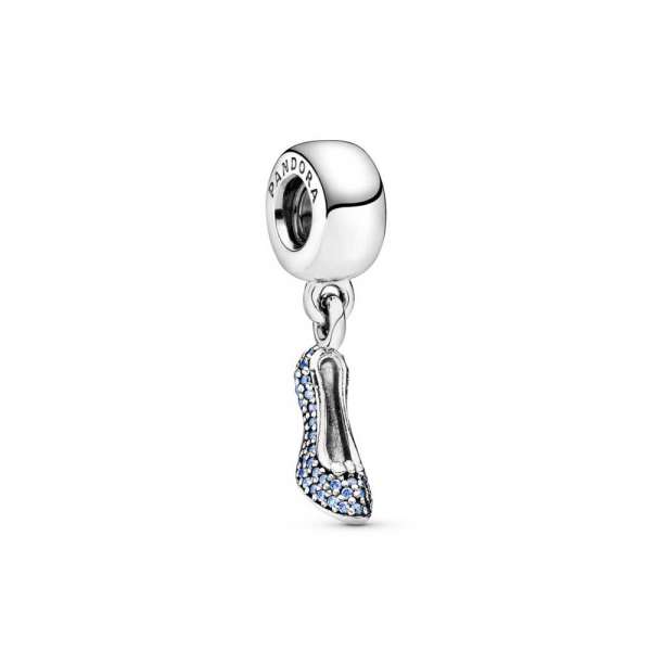 Disney Cinderella Pavé  Slipper Dangle Charm 