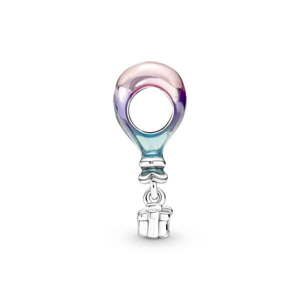 Happy Birthday Hot Air Balloon Charm 