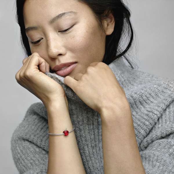 Pandora red apple charm on sale