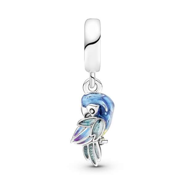 Jungle Paradise Parrot Dangle Charm 