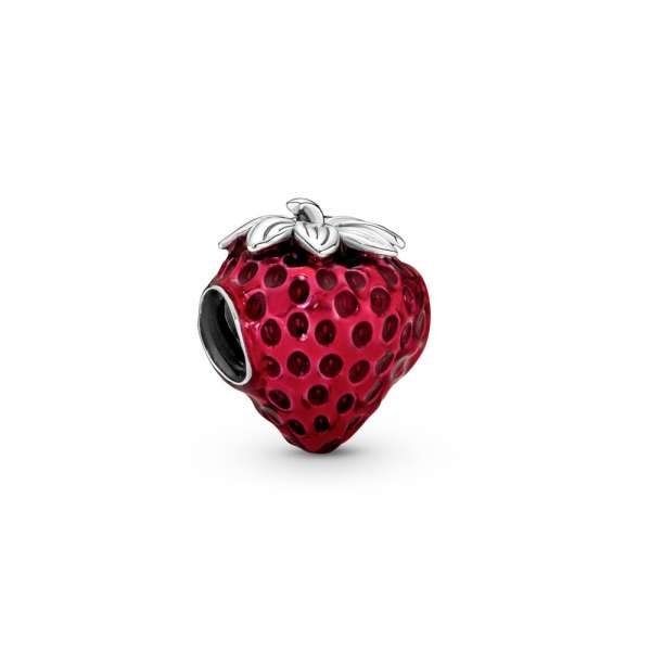 Seeded Strawberry Fruit Charm 
