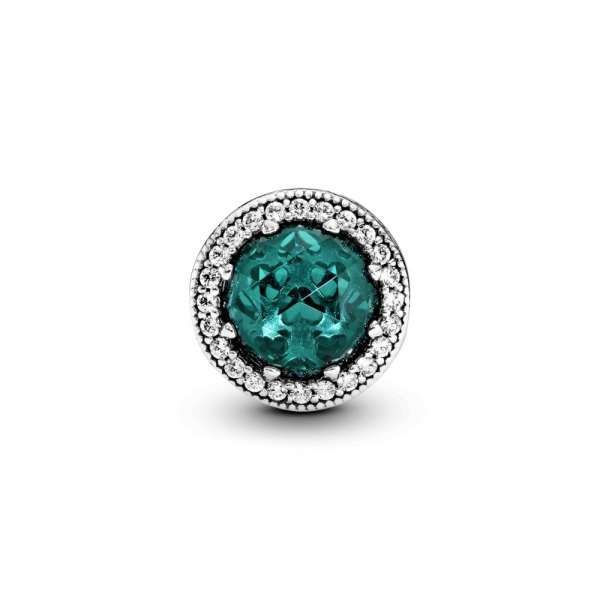 Sparkling Sea Green Charm 