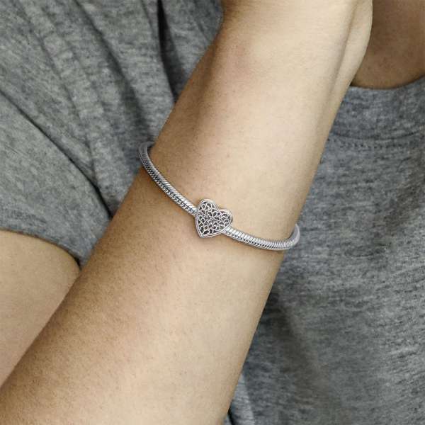 Pandora filigree charm top