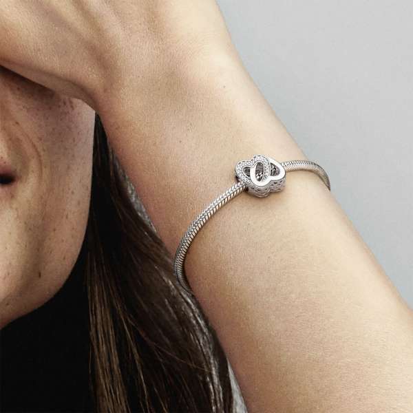 Entwined Hearts Charm 