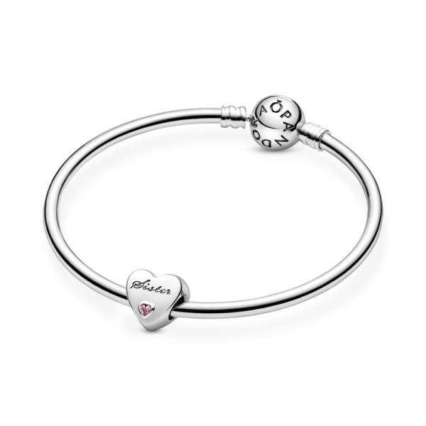 Sister Heart Charm 