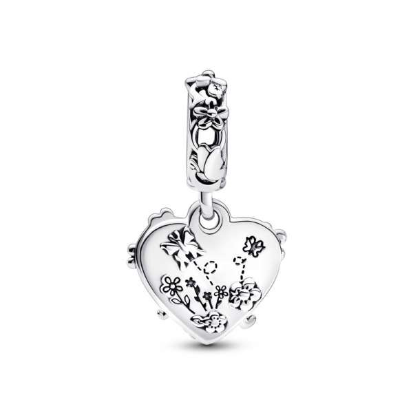 Disney Winnie the Pooh & Piglet Double Dangle Charm 