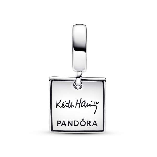 Keith Haring™ x Pandora Walking Heart Double Dangle Charm 