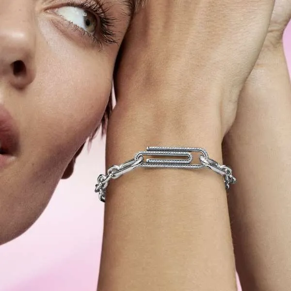Карика за стилизирање Pandora ME Pavé спајалица 
