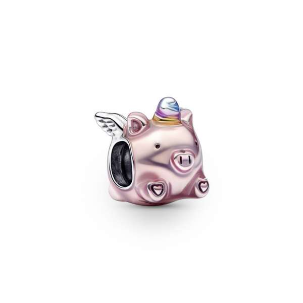 Flying Unicorn Pig Charm 