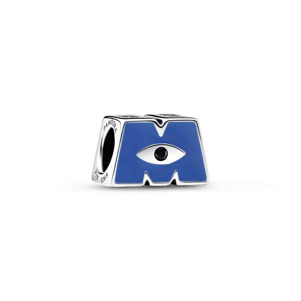 Disney Pixar Monsters, Inc. Logo M Charm