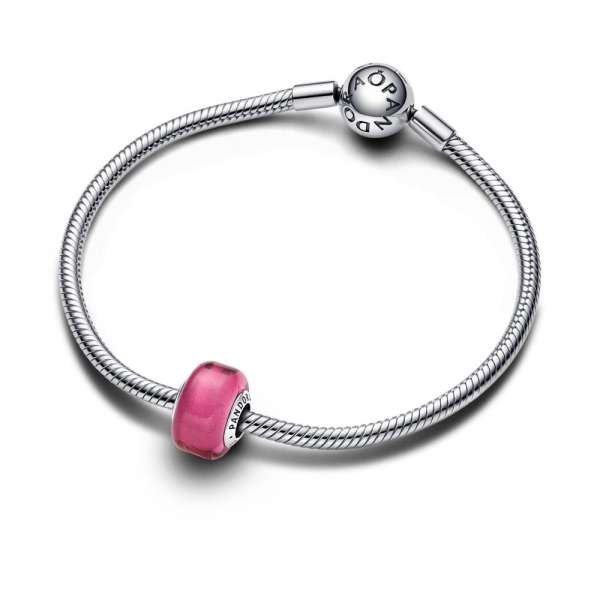 Pink Mini Murano Glass Charm 