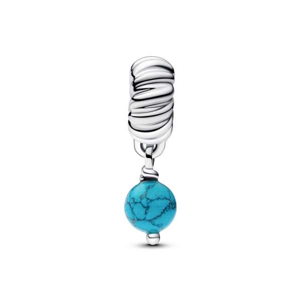 Turquoise-coloured Dangle Charm