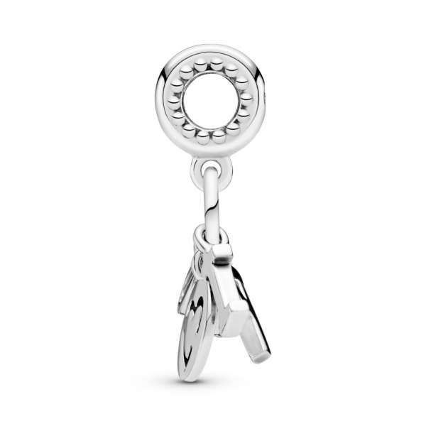I Love You Letters Dangle Charm 