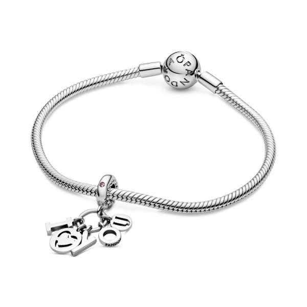 I Love You Letters Dangle Charm 