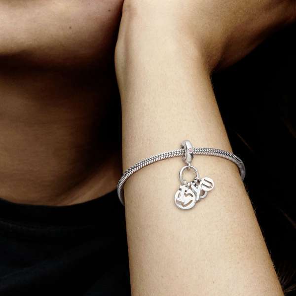 I Love You Letters Dangle Charm 