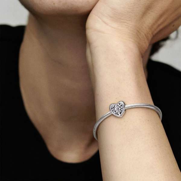 Family Tree Heart Charm 