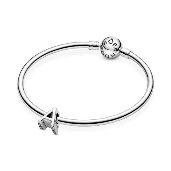 Letter A Alphabet Charm 