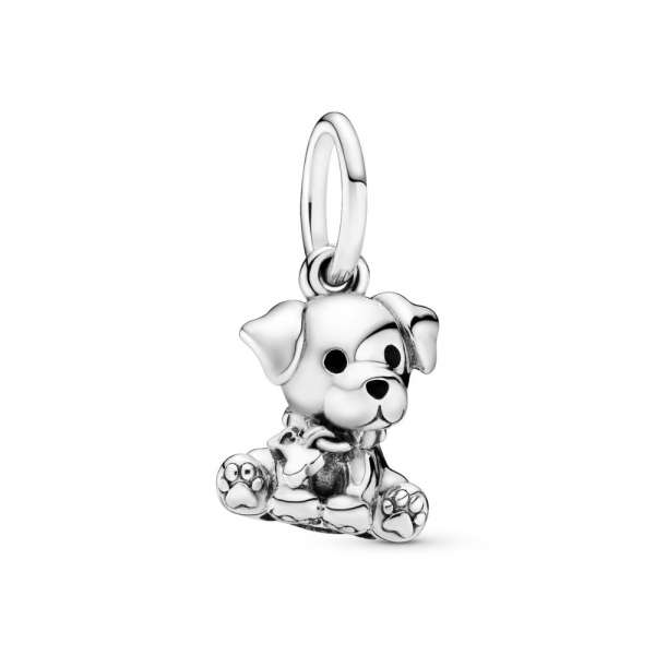 Labrador Puppy Dog Dangle Charm 