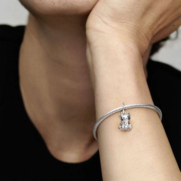 Kitty-Cat Dangle Charm 