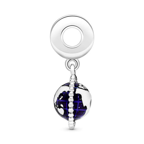 Spinning Globe Dangle Charm 