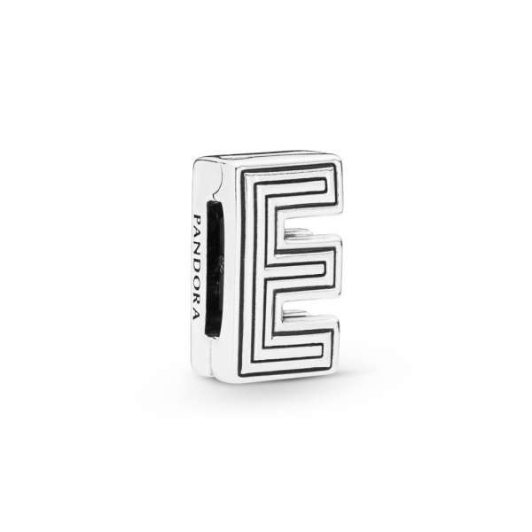 Letter E Clip Charm 