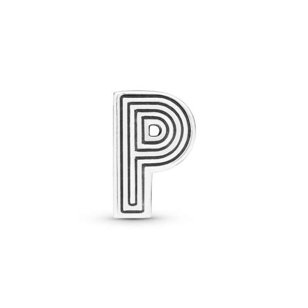 Letter P Clip Charm 