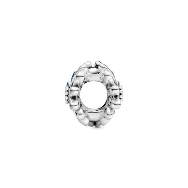 Blue Daisy Flower Charm 