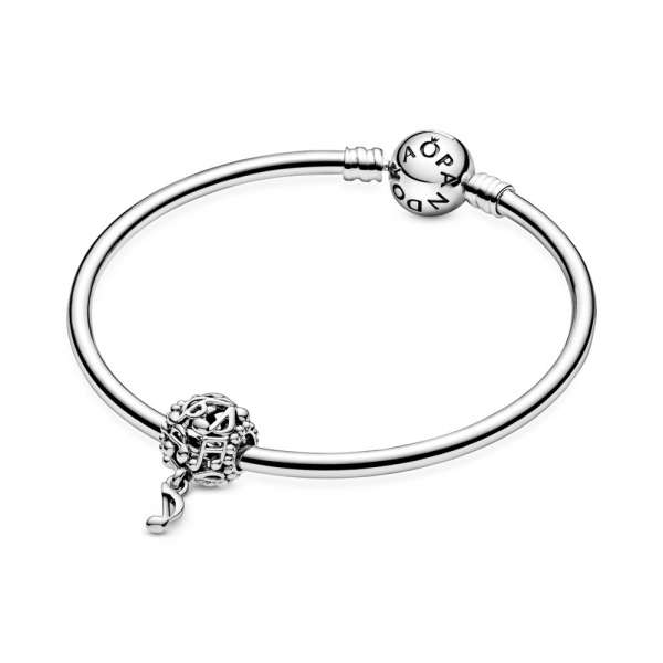 Openwork Music Notes Charm 