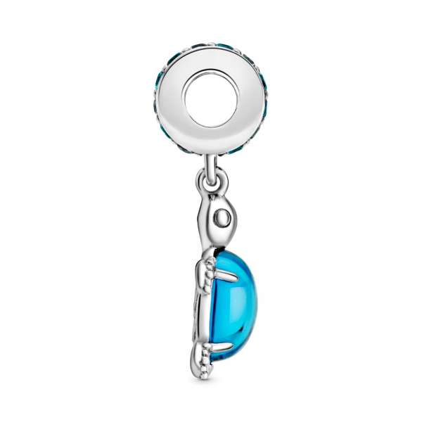 Murano Glass Sea Turtle Dangle Charm 