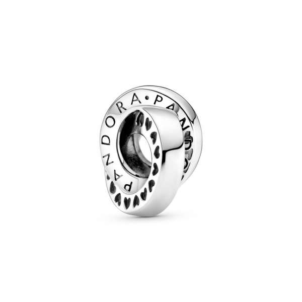 Logo & Heart Bands Spacer Charm 