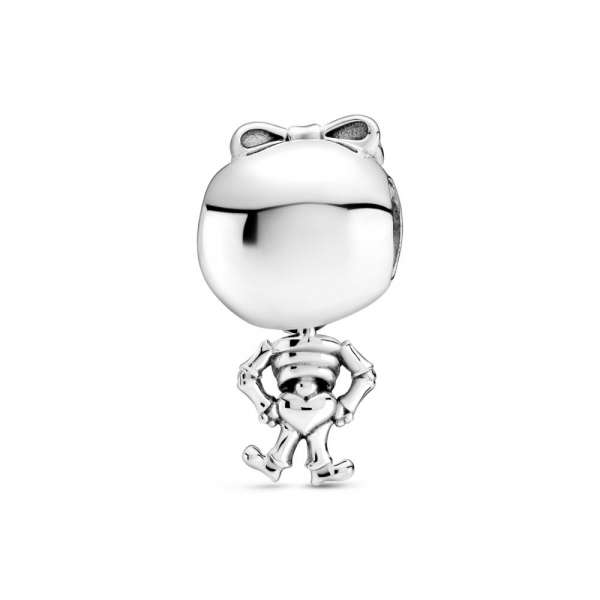 Skeleton Girl Charm 