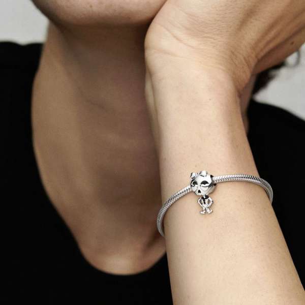 Skeleton Girl Charm 