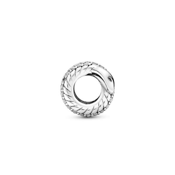 Sparkling Wrapped Snake Charm 