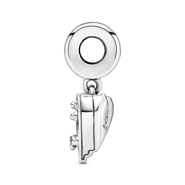 Grand Piano Heart Dangle Charm 
