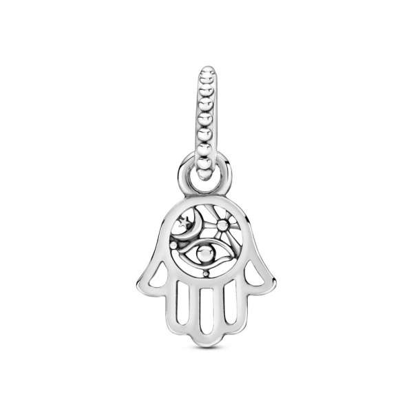 Protective Hamsa Hand Dangle Charm 