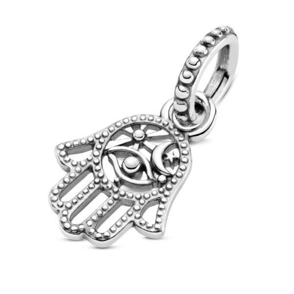 Protective Hamsa Hand Dangle Charm 