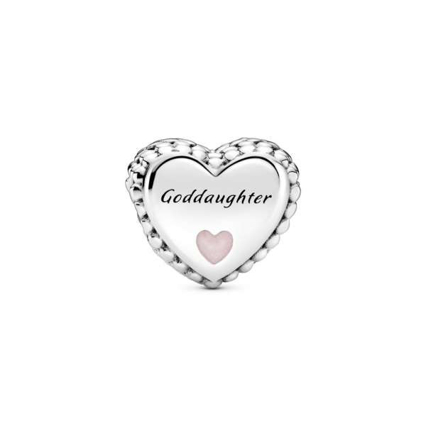 Goddaughter Heart Charm 
