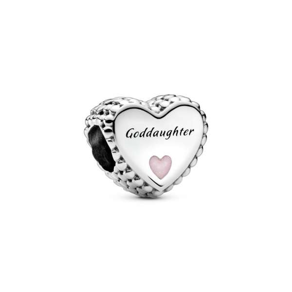 Goddaughter Heart Charm 